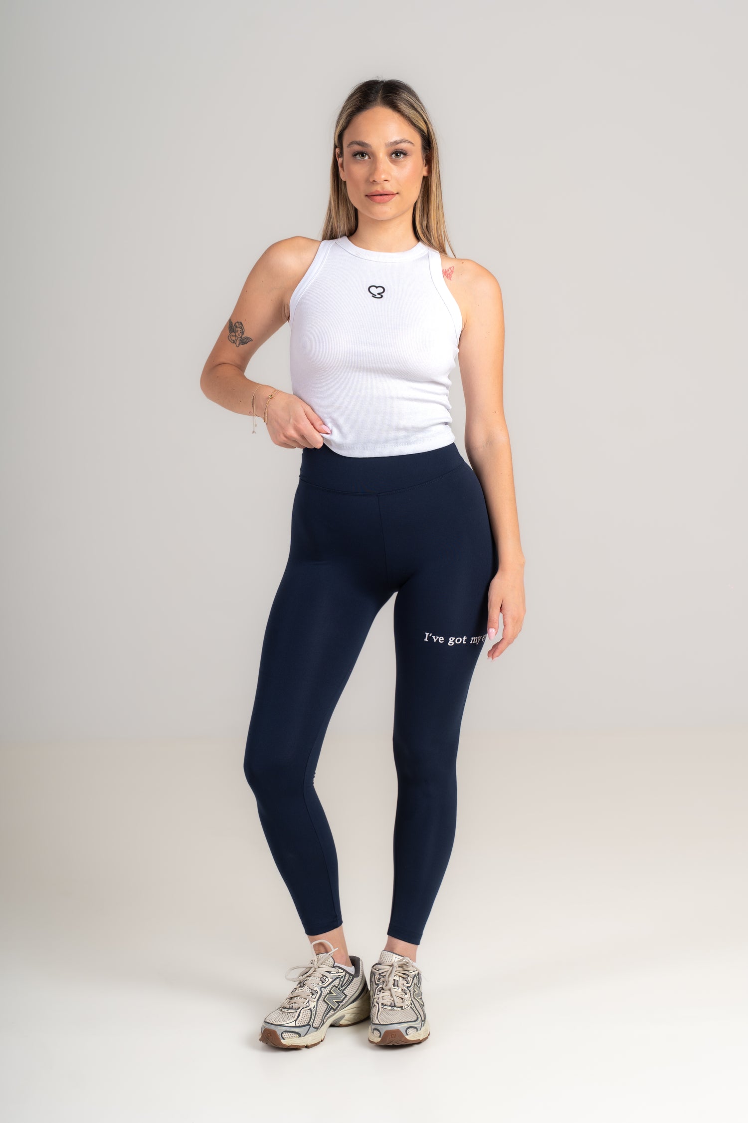 Power Statement Leggings LIMITED EDITION - Black Sculpting Push-Up - brown - Seven Seconds Activewear