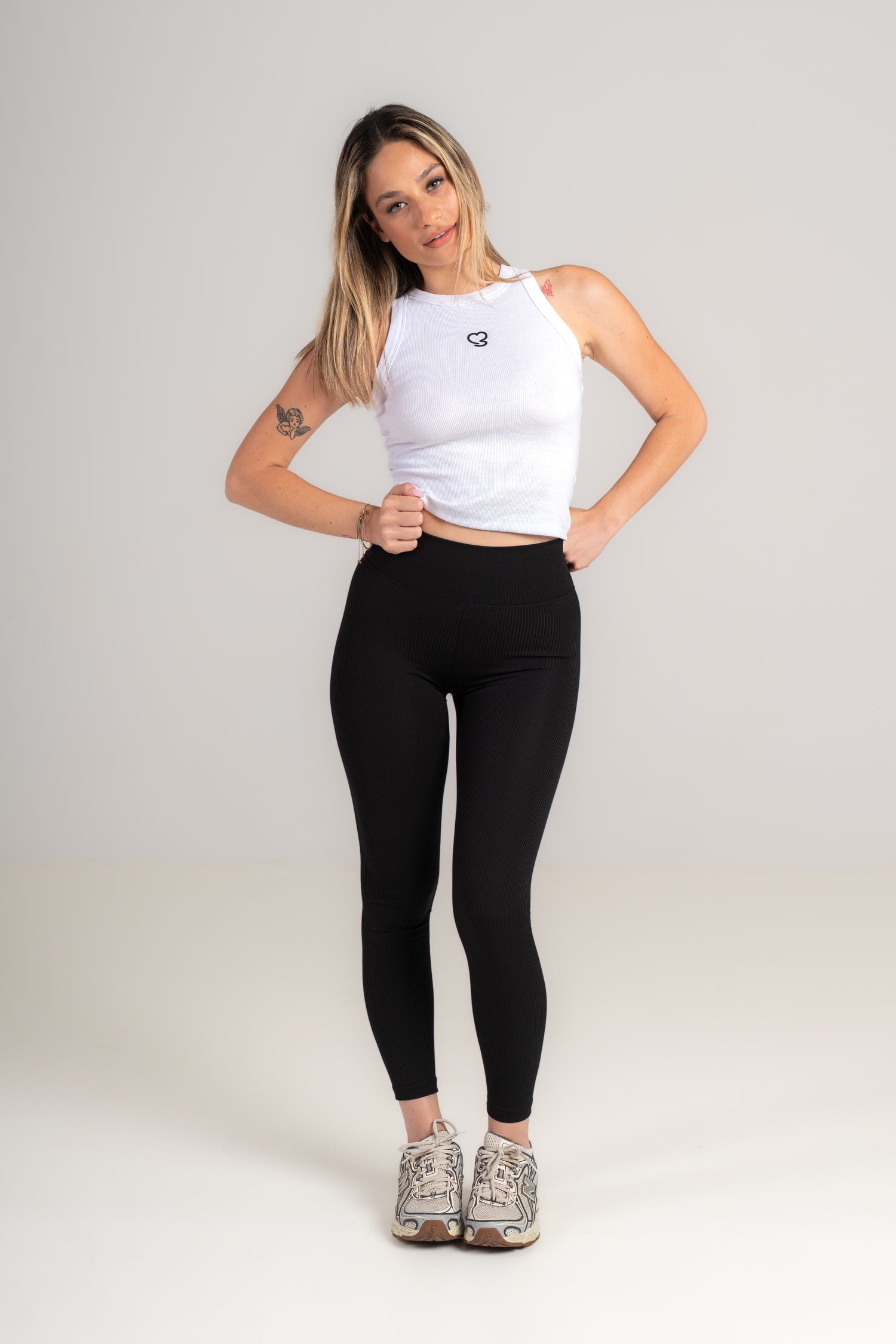 Booty Lift Sculpting Leggings - High-Waisted Push-Up Gym Leggings Women - black-1 - Seven Seconds Activewear