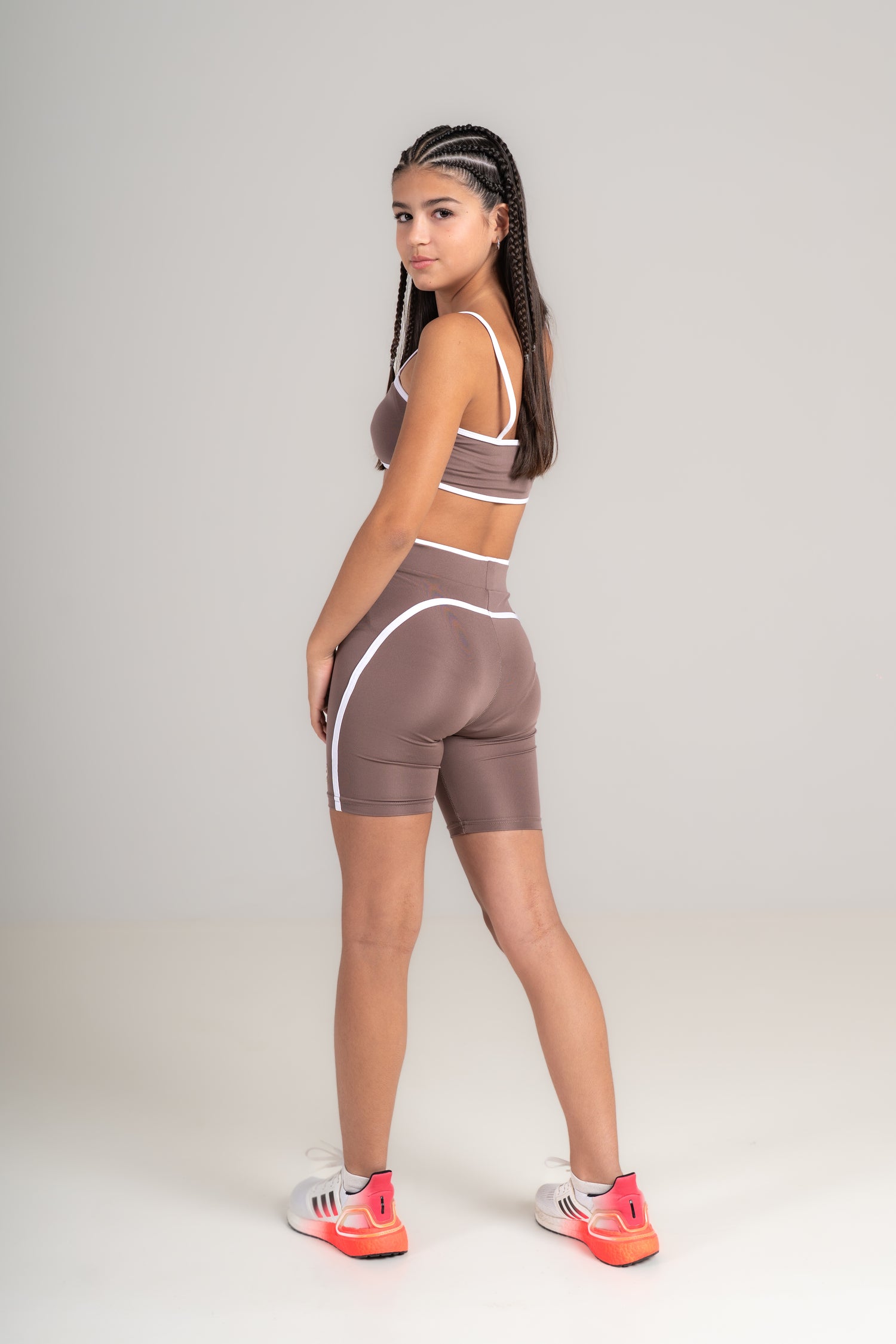 Kids High-Waisted Sculpting Set - Leggings & Crop Top
