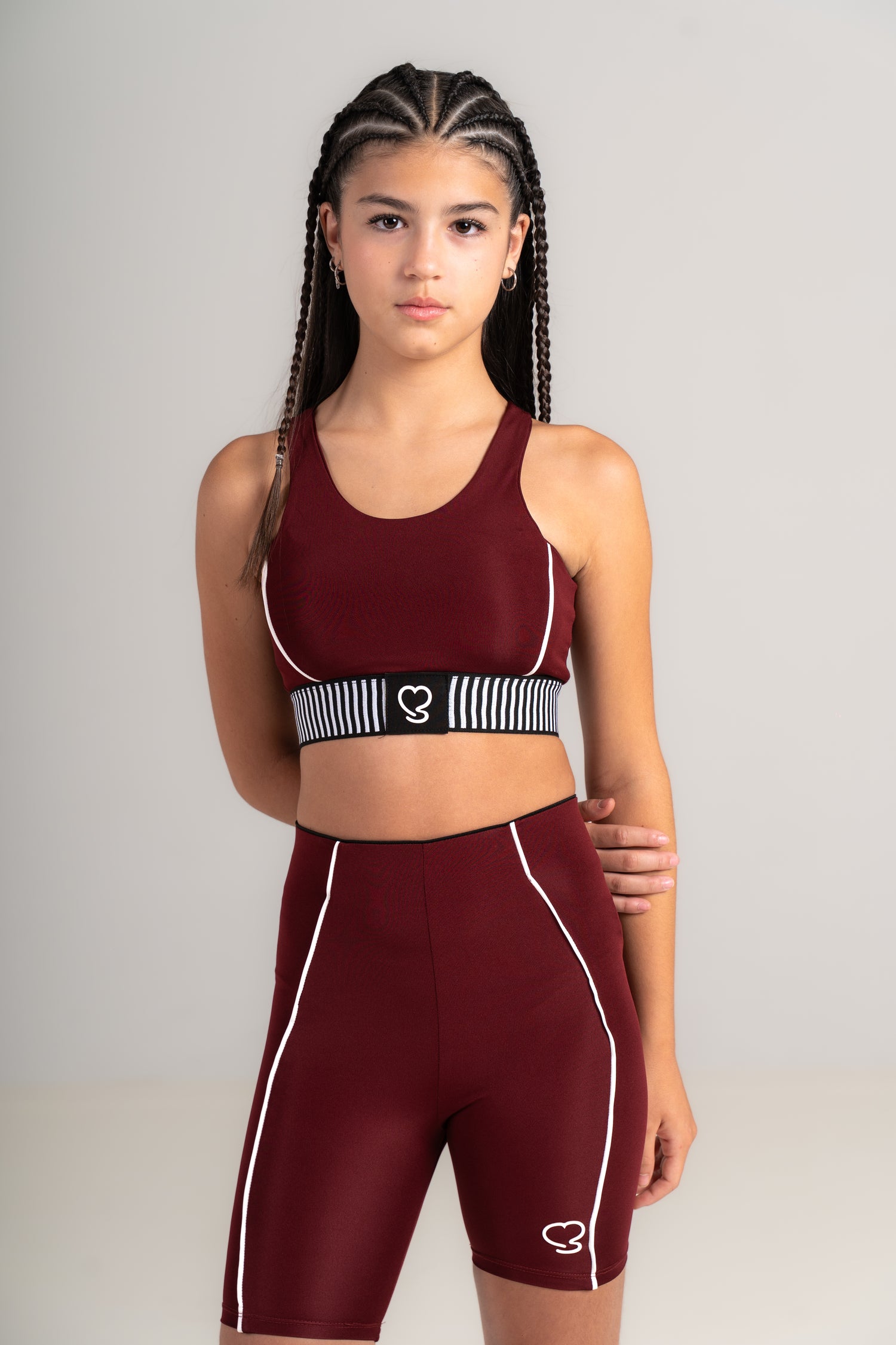 Elevate Kids Flared Activewear Set - Girls Flared Leggings & Top -  - Seven Seconds Activewear